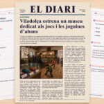 Fitxa de comprensió lectora amb una notícia sobre la inauguració d'un museu de jocs i joguines antigues, per a 5è i 6è de Primària en català.