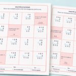 Fitxa de multiplicacions combinades amb preguntes de múltiples i sèries numèriques, per a 3r de Primària en català.